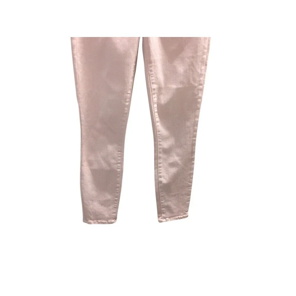 L'Agence Jeans Women's Size 25 Petal Pink Margot Skinny Cotton Blend